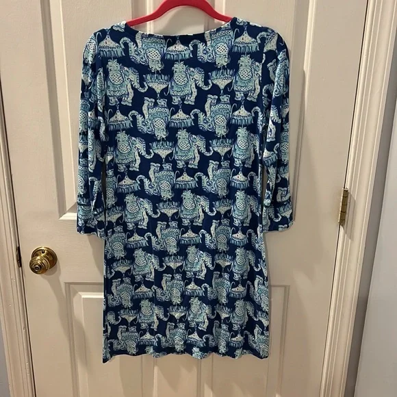 Lilly Pulitzer Sophie Dress Joy Ride Elephants - Picture 5 of 5